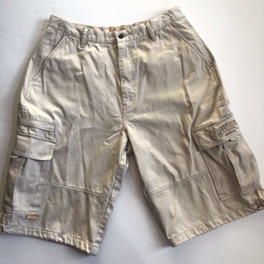 South Pole khaki cargo shorts
